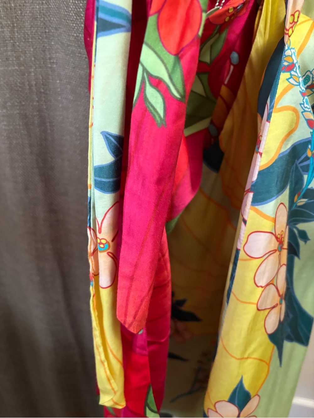 FARM Rio Pink, Yellow & Green Floral One-Piece - Picture 6 of 16